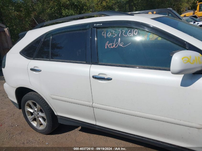 2009 Lexus Rx 350 VIN: 2T2HK31U79C122174 Lot: 40372610