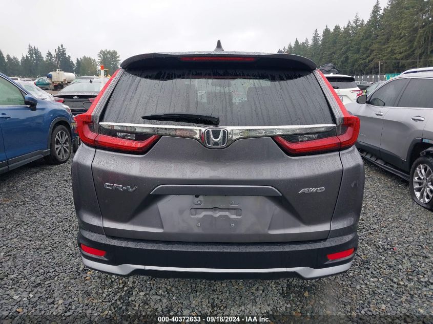 2021 Honda Cr-V Awd Ex-L VIN: 2HKRW2H8XMH649292 Lot: 40372633