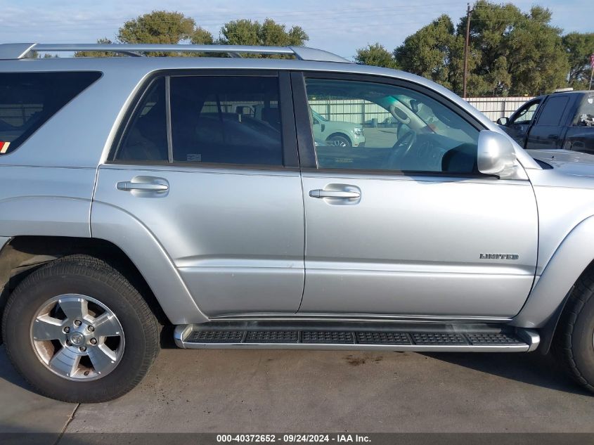 2004 Toyo 4Runner Limited Auto Limited V8 VIN: JTEZT17R640018948 Lot: 40372652