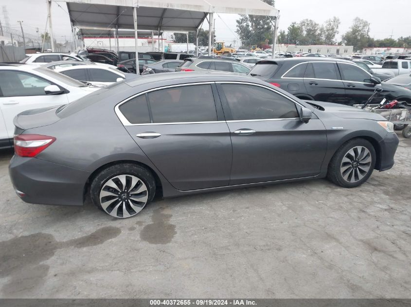 JHMCR6F57HC019338 2017 Honda Accord Hybrid Ex-L