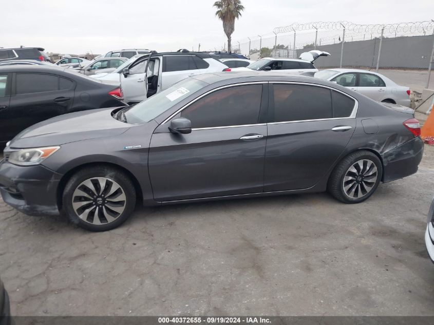 JHMCR6F57HC019338 2017 Honda Accord Hybrid Ex-L