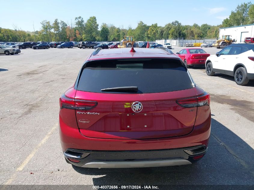 2021 Buick Envision Fwd Preferred VIN: LRBAZLR41MD101692 Lot: 40372656