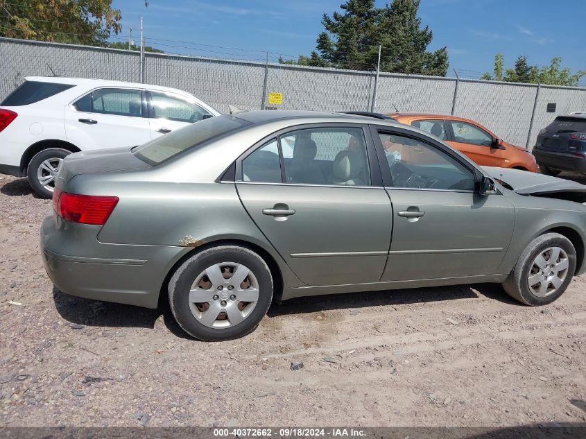 2009 Hyundai Sonata Gls VIN: 5NPET46C39H497860 Lot: 40372662