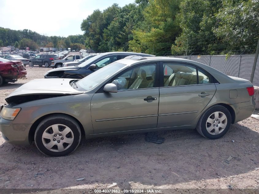 2009 Hyundai Sonata Gls VIN: 5NPET46C39H497860 Lot: 40372662