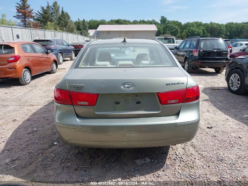 2009 Hyundai Sonata Gls VIN: 5NPET46C39H497860 Lot: 40372662