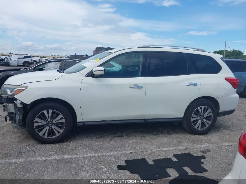 VIN 5N1DR2MN1HC633847 2017 NISSAN PATHFINDER SV