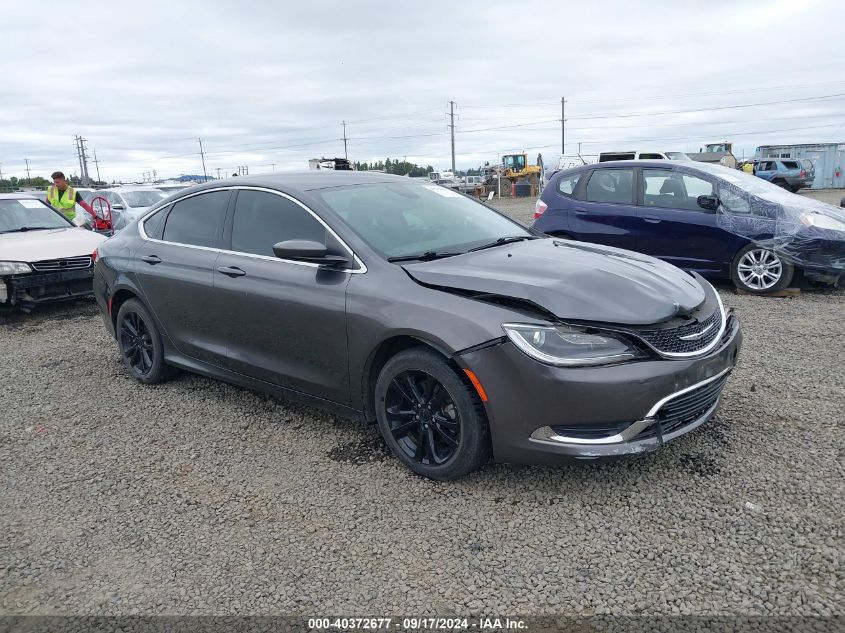 2016 Chrysler 200 Limited VIN: 1C3CCCABXGN155257 Lot: 40372677