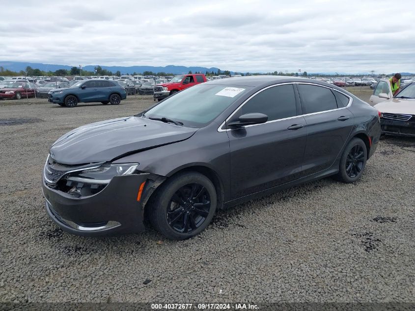 2016 Chrysler 200 Limited VIN: 1C3CCCABXGN155257 Lot: 40372677