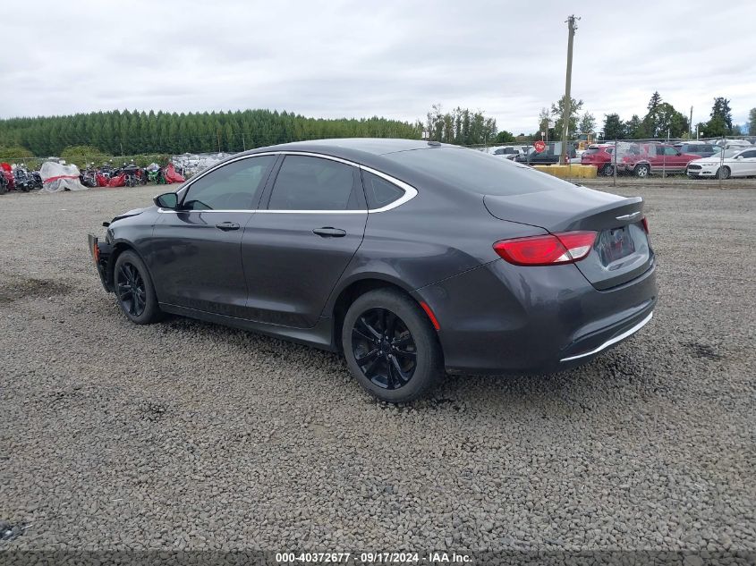 2016 Chrysler 200 Limited VIN: 1C3CCCABXGN155257 Lot: 40372677