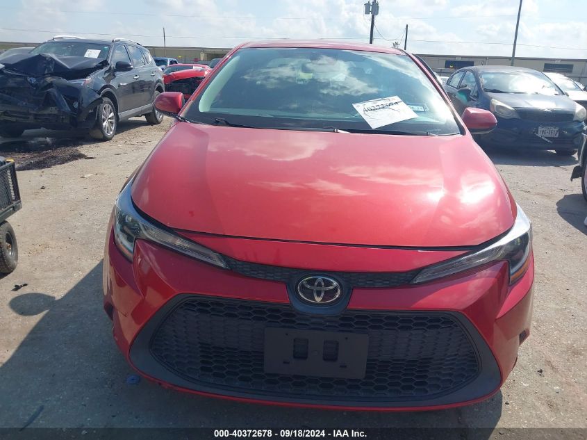 2020 Toyota Corolla Le VIN: 5YFEPRAE7LP090256 Lot: 40372678