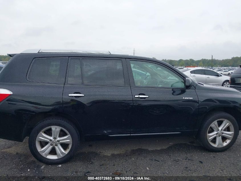 2010 Toyota Highlander Limited V6 VIN: JTEDK3EHXA2164899 Lot: 40372683