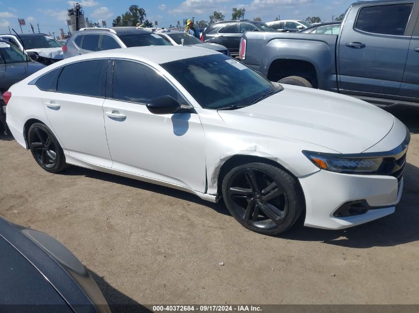 1HGCV1F46NA061760 2022 Honda Accord Sport Special Edition