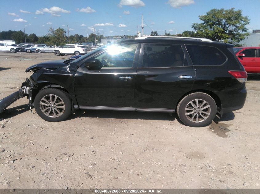 2016 Nissan Pathfinder Sv VIN: 5N1AR2MM4GC600849 Lot: 40372685