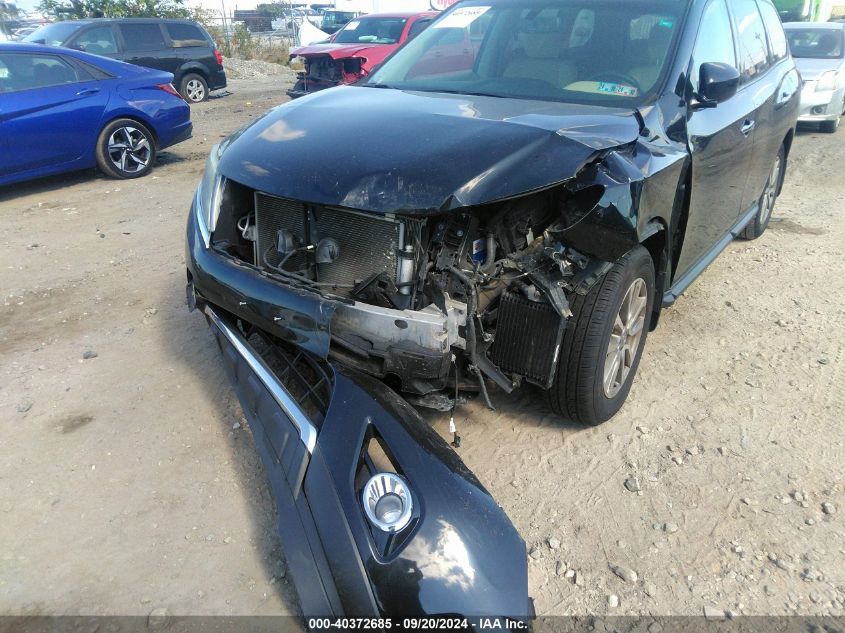 2016 Nissan Pathfinder Sv VIN: 5N1AR2MM4GC600849 Lot: 40372685