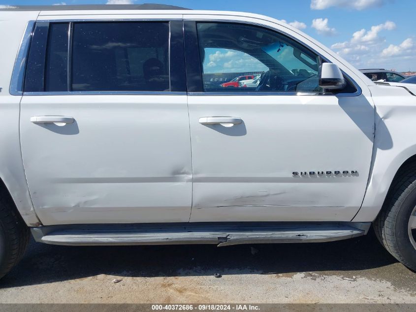 2015 Chevrolet Suburban 1500 Lt VIN: 1GNSCJKC1FR551482 Lot: 40372686