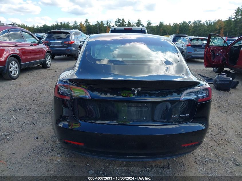 5YJ3E1EB4JF170007 2018 Tesla Model 3 Long Range/Performance