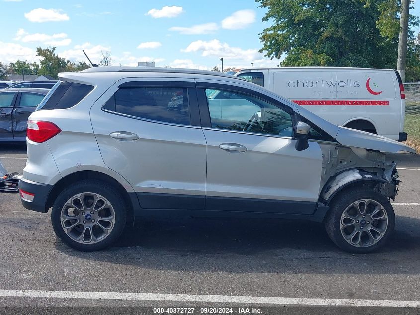 2018 Ford Ecosport Titanium VIN: MAJ6P1WL3JC191495 Lot: 40372727