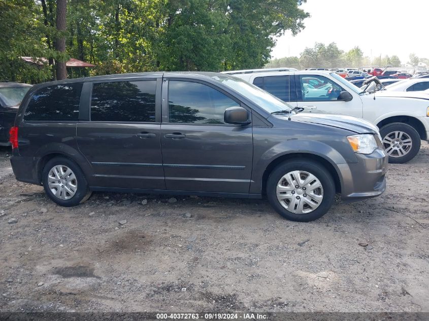 2016 Dodge Grand Caravan American Value Pkg VIN: 2C4RDGBG7GR256392 Lot: 40372763