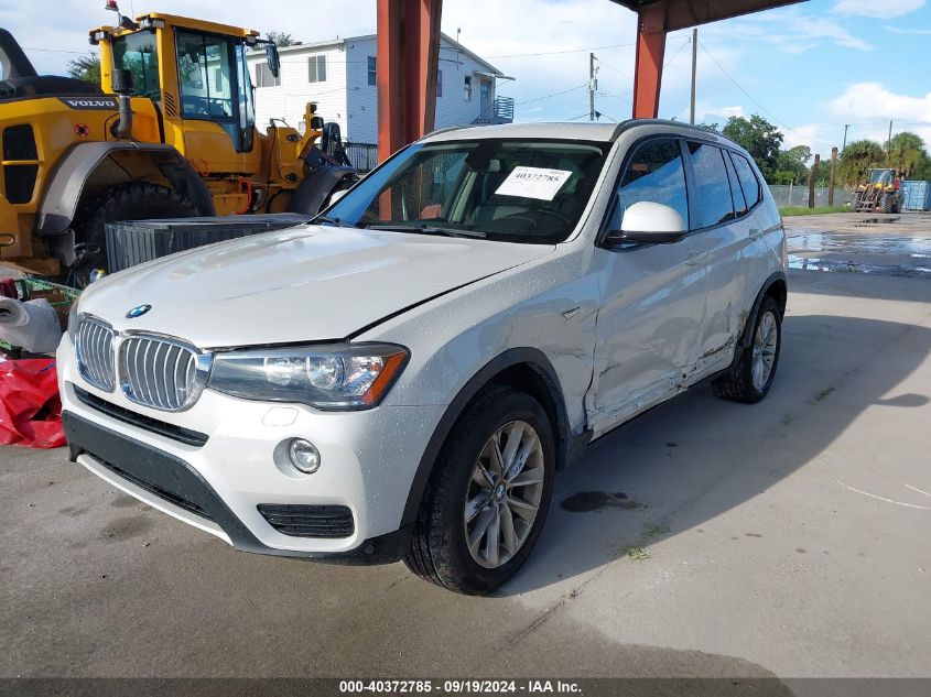 VIN 5UXWX9C51H0T01906 2017 BMW X3, Xdrive28I no.2