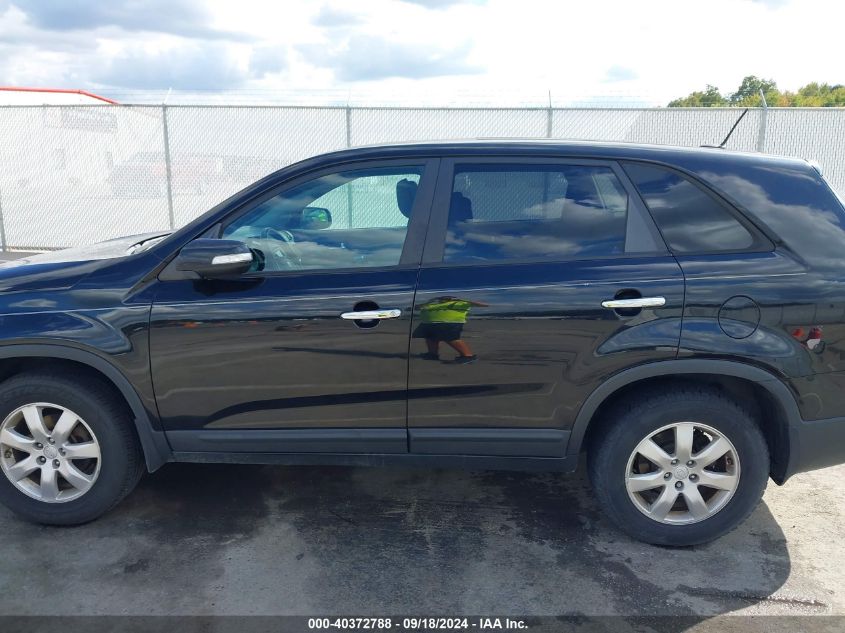 2011 Kia Sorento Lx VIN: 5XYKT3A11BG069656 Lot: 40372788