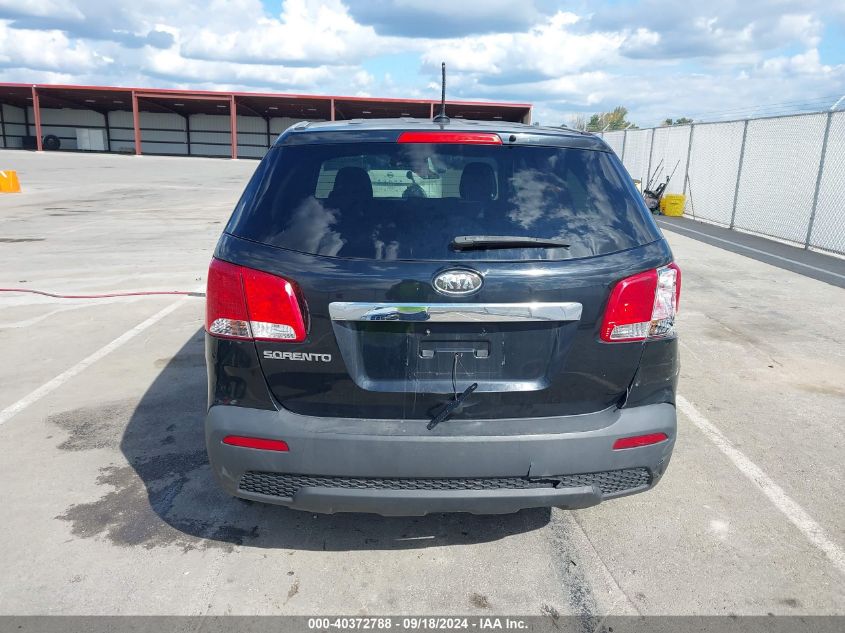 2011 Kia Sorento Lx VIN: 5XYKT3A11BG069656 Lot: 40372788