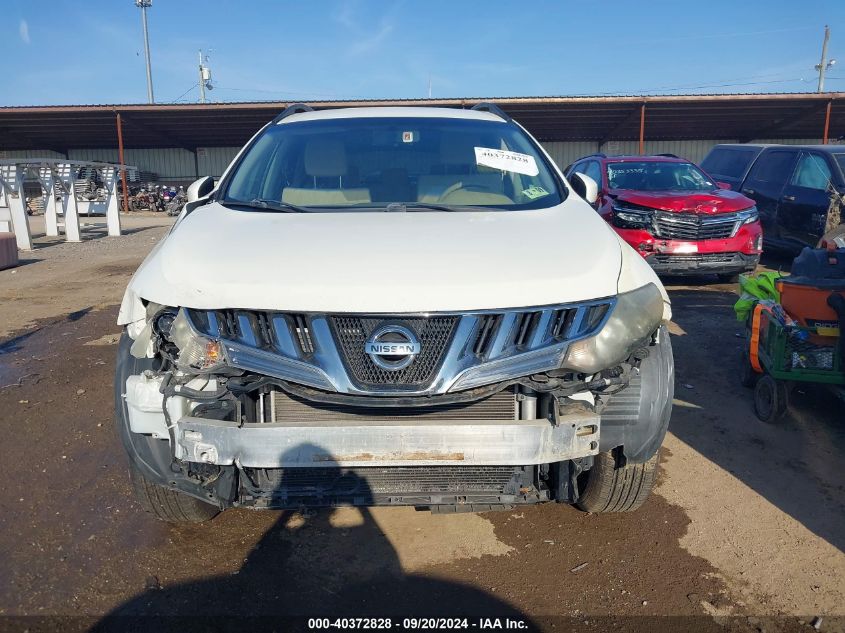 2009 Nissan Murano S VIN: JN8AZ18U09W022554 Lot: 40372828