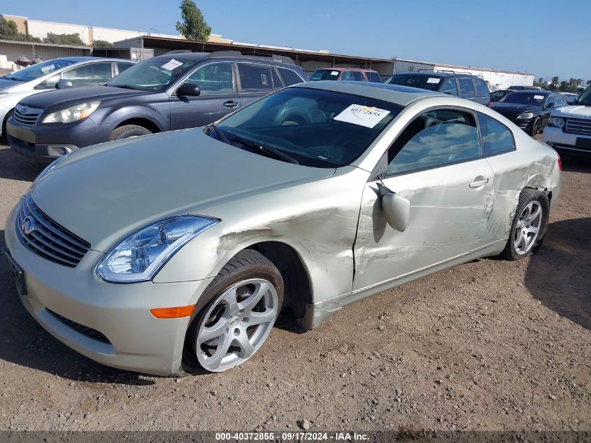 2007 Infiniti G35 VIN: JNKCV54E37M904816 Lot: 40372855