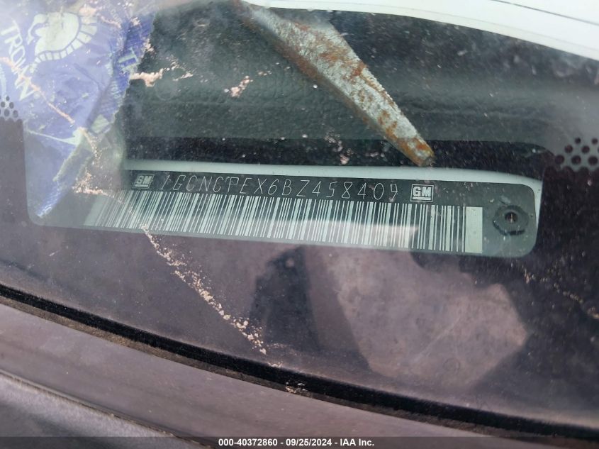 1GCNCPEX6BZ458409 2011 Chevrolet Silverado 1500 Work Truck