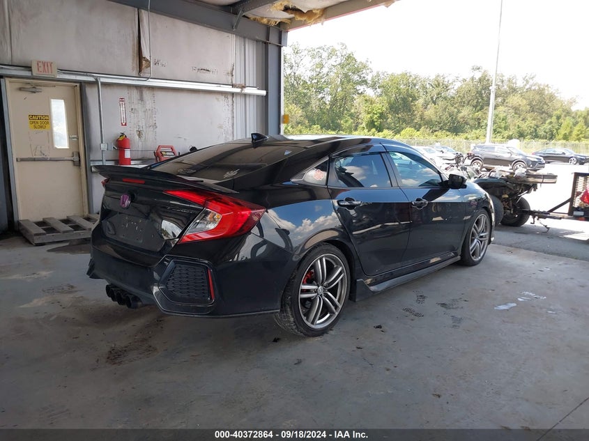 2018 HONDA CIVIC VIN: 2HGFC1E51JH703830