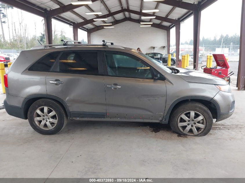 2013 Kia Sorento Lx V6 VIN: 5XYKTDA27DG310539 Lot: 40372893