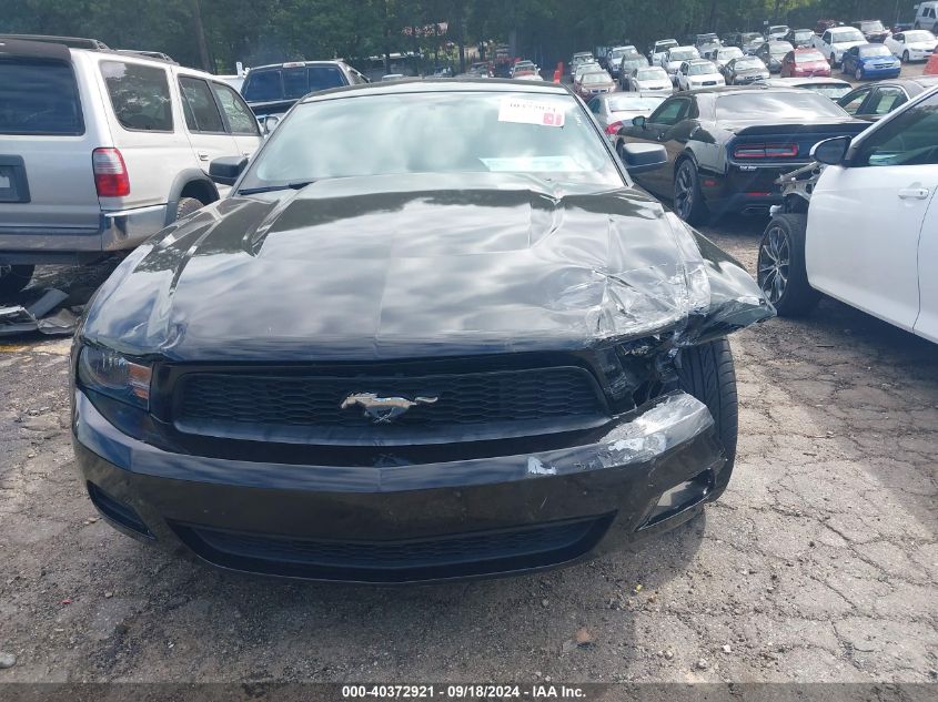 1ZVBP8AM8C5246285 2012 Ford Mustang V6