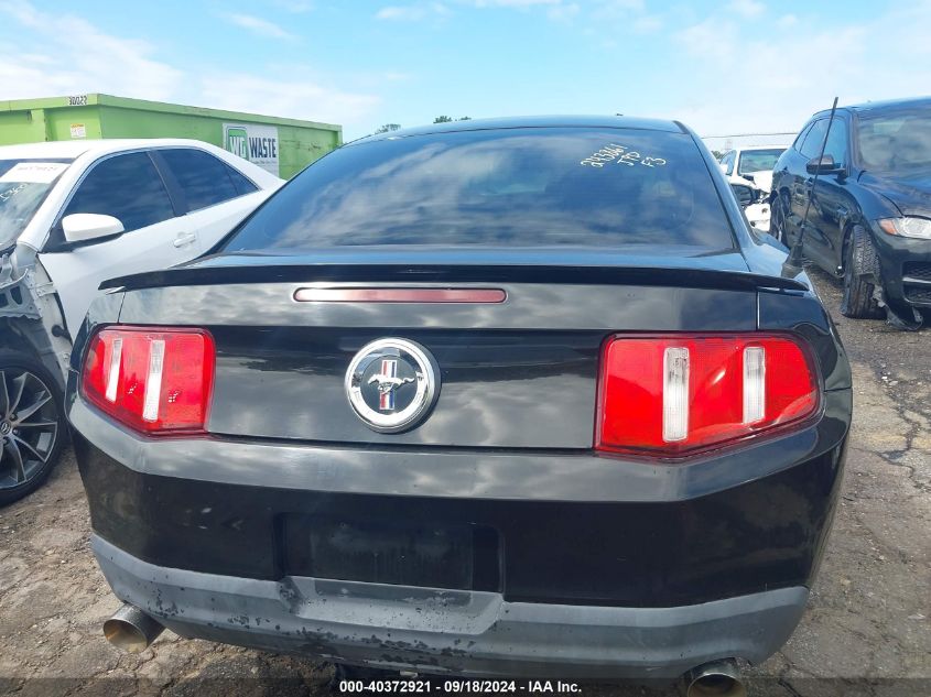 1ZVBP8AM8C5246285 2012 Ford Mustang V6