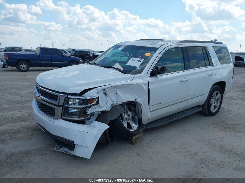 2019 Chevrolet Tahoe C1500 Lt VIN: 1GNSCBKC0KR230100 Lot: 40372928