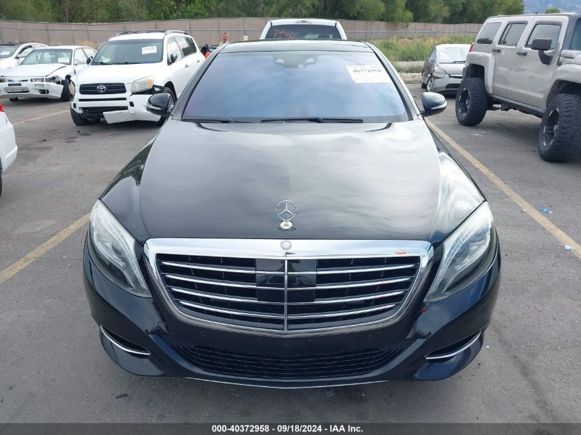 2014 Mercedes-Benz S 550 4Matic VIN: WDDUG8FB8EA049765 Lot: 40372958