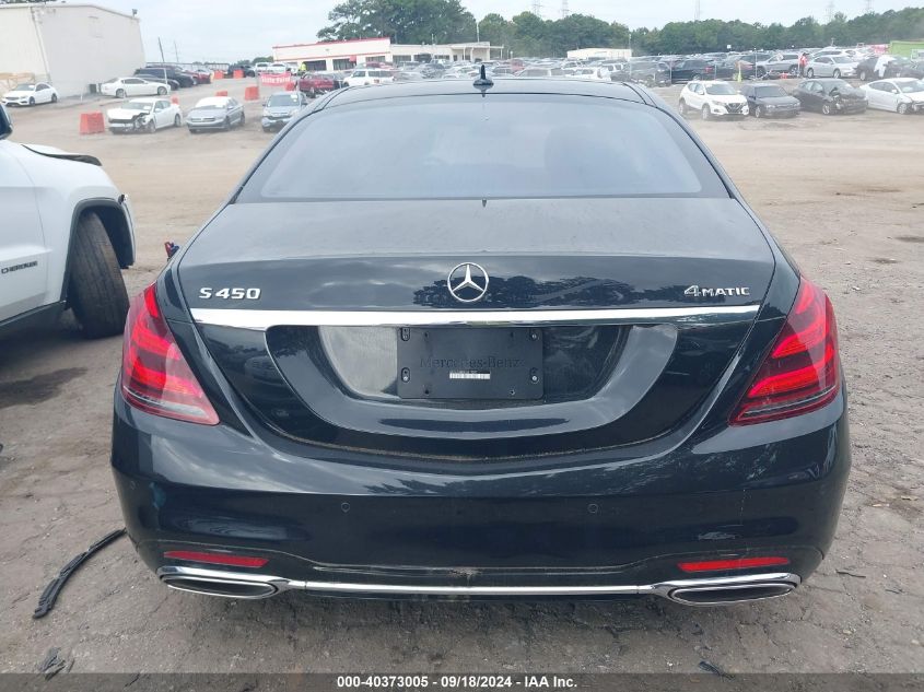 2020 Mercedes-Benz S 450 4Matic VIN: WDDUG6EB9LA517201 Lot: 40373005