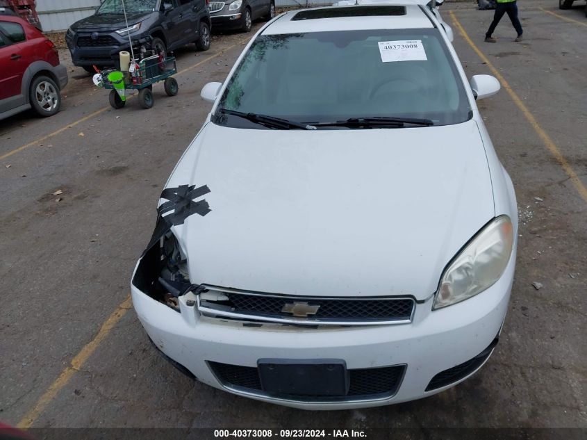 2012 Chevrolet Impala Ltz VIN: 2G1WC5E32C1101849 Lot: 40373008