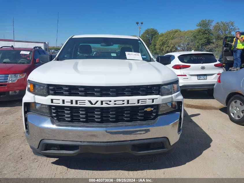 2022 Chevrolet Silverado 1500 Ltd 2Wd Regular Cab Long Bed Wt VIN: 3GCNWAED5NG209470 Lot: 40373036