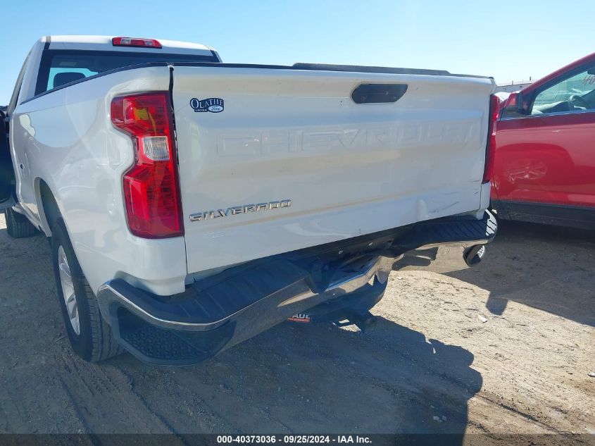 2022 Chevrolet Silverado 1500 Ltd 2Wd Regular Cab Long Bed Wt VIN: 3GCNWAED5NG209470 Lot: 40373036