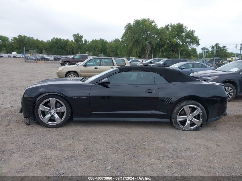 2013 Chevrolet Camaro Zl1 VIN: 2G1FZ3DP1D9806345 Lot: 40373060