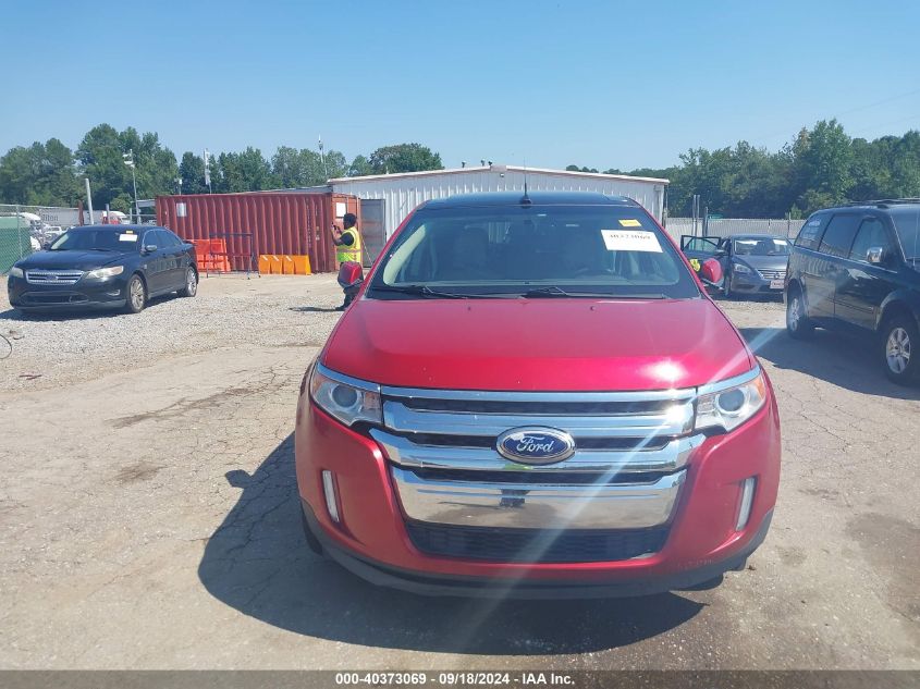 2012 Ford Edge Sel VIN: 2FMDK3JC5CBA36173 Lot: 40373069