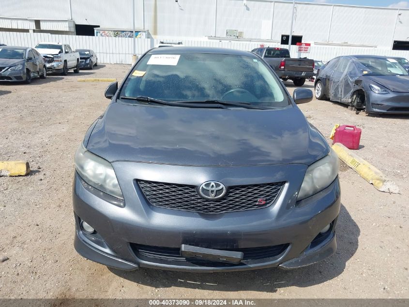 2010 Toyota Corolla S VIN: 2T1BU4EE9AC506605 Lot: 40373090