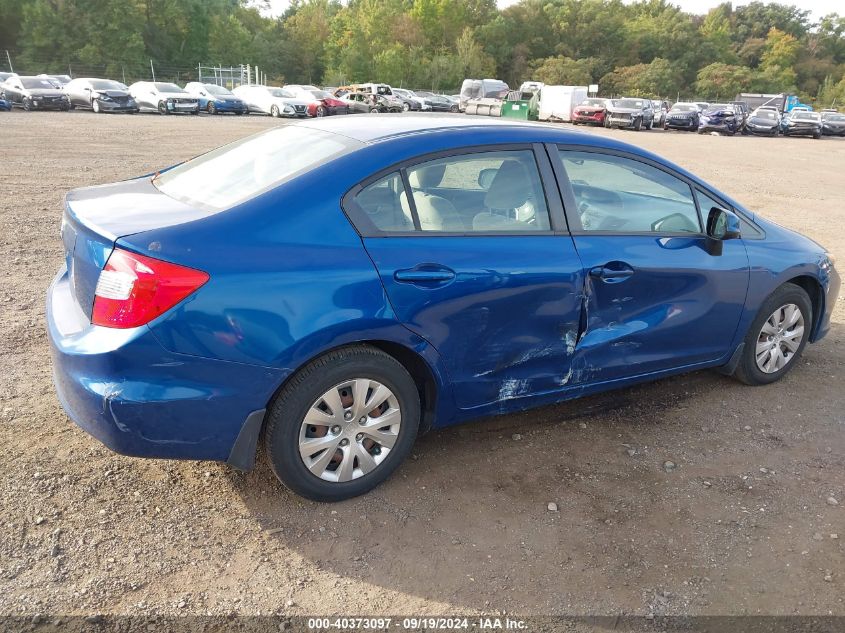 2HGFB2F54CH506354 2012 Honda Civic Lx