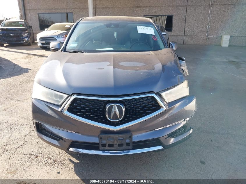 2017 Acura Mdx VIN: 5FRYD4H34HB004593 Lot: 40373104