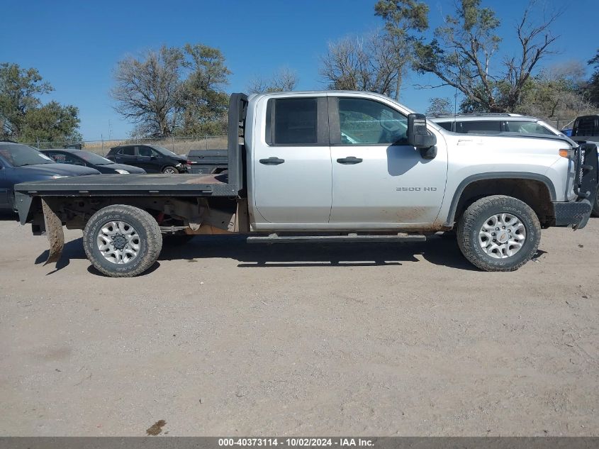 2021 Chevrolet Silverado 3500Hd 4Wd Double Cab Long Bed Wt VIN: 1GC5YSE70MF253127 Lot: 40373114