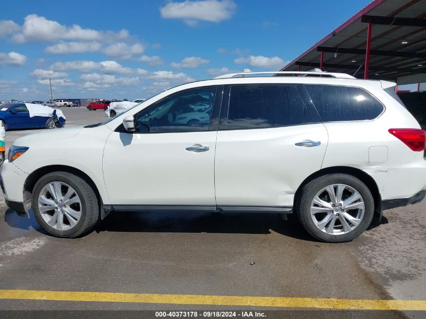 2018 Nissan Pathfinder Sl VIN: 5N1DR2MN8JC666947 Lot: 40373178