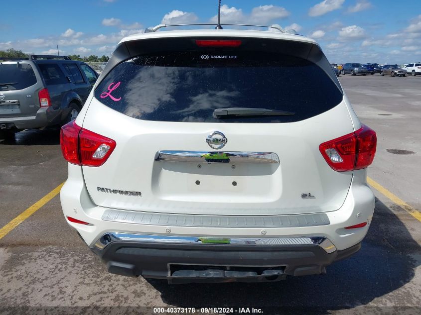 2018 Nissan Pathfinder Sl VIN: 5N1DR2MN8JC666947 Lot: 40373178