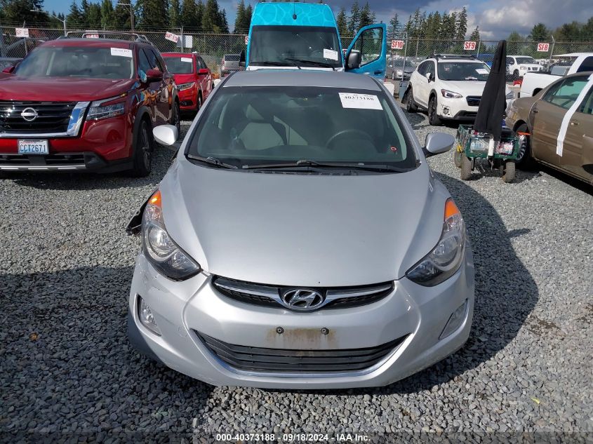 2012 Hyundai Elantra Gls (Ulsan Plant) VIN: KMHDH4AEXCU366004 Lot: 40373188