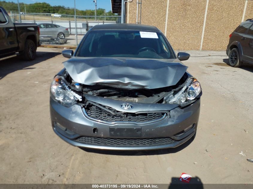 2016 Kia Forte Ex VIN: KNAFX5A87G5631765 Lot: 40373195