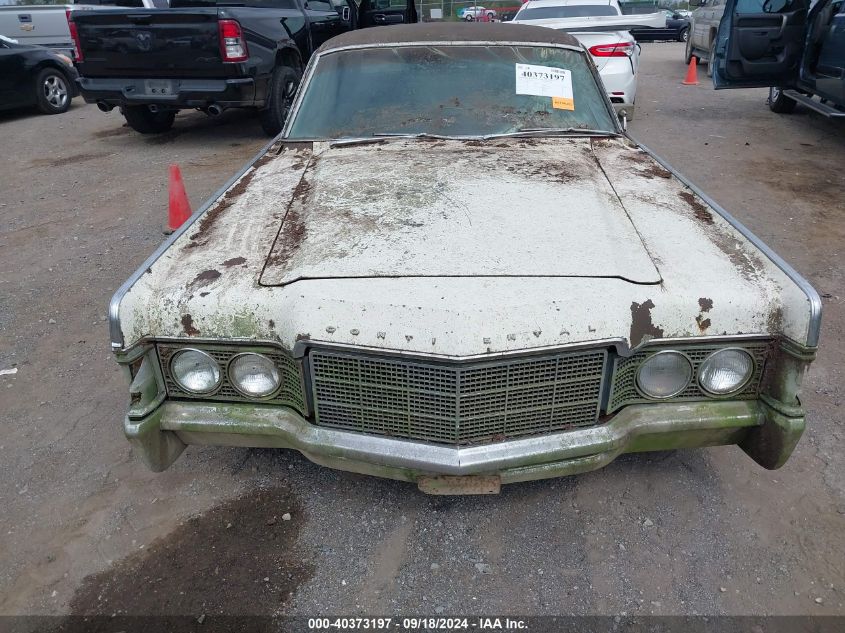 9Y82A898353 1969 Lincoln Continental