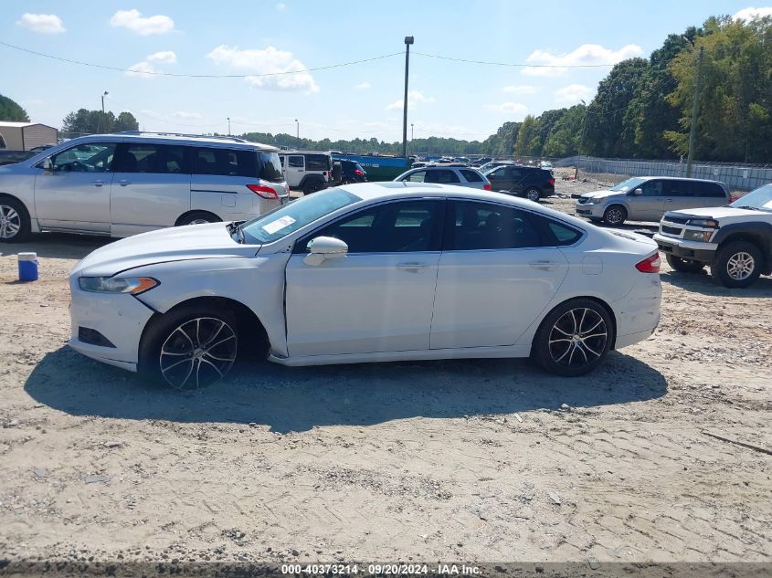 2014 Ford Fusion Titanium VIN: 3FA6P0D98ER139935 Lot: 40373214